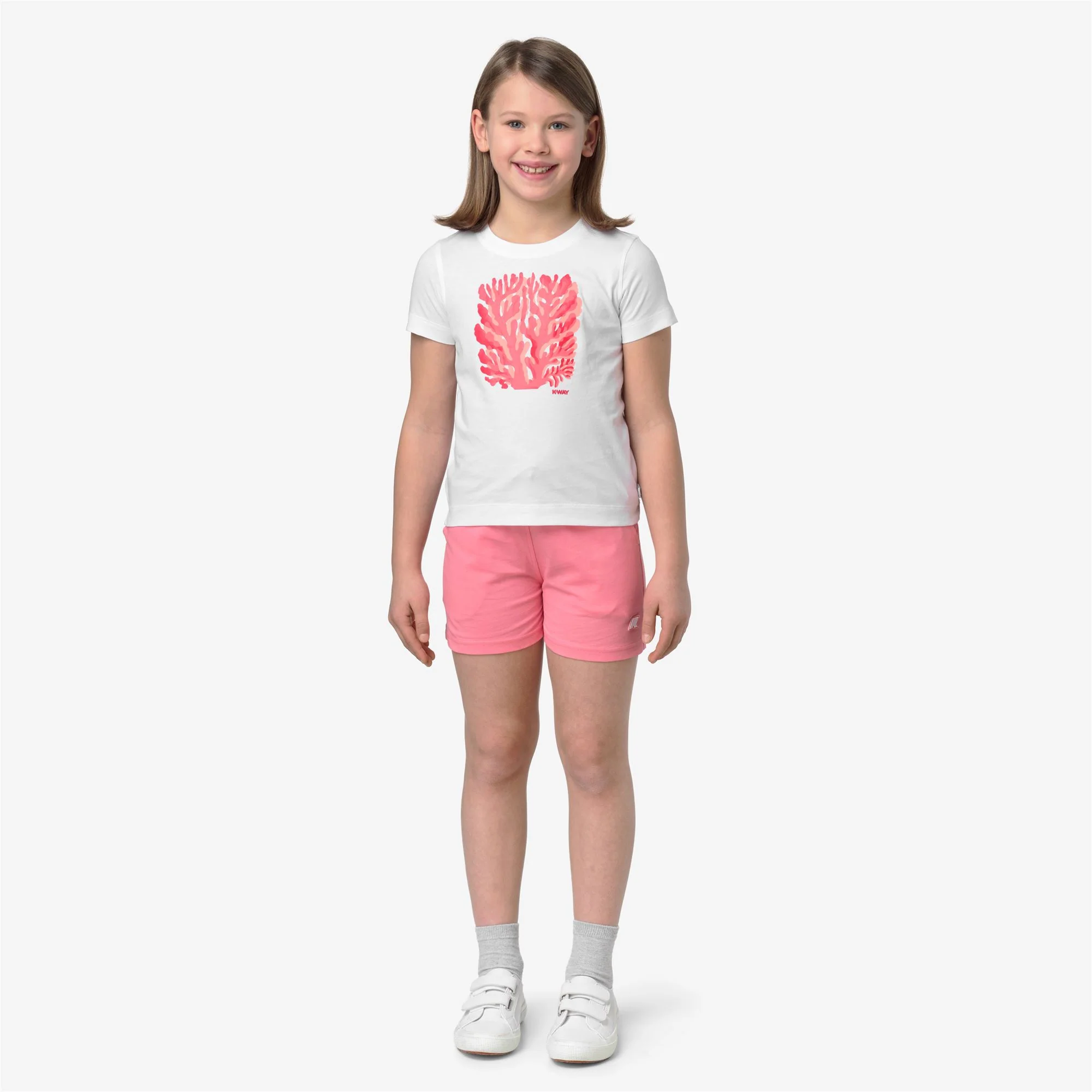 P. VIKETTE JERSEY - Shorts - Sport Shorts - Girl - PINK GERANIUM