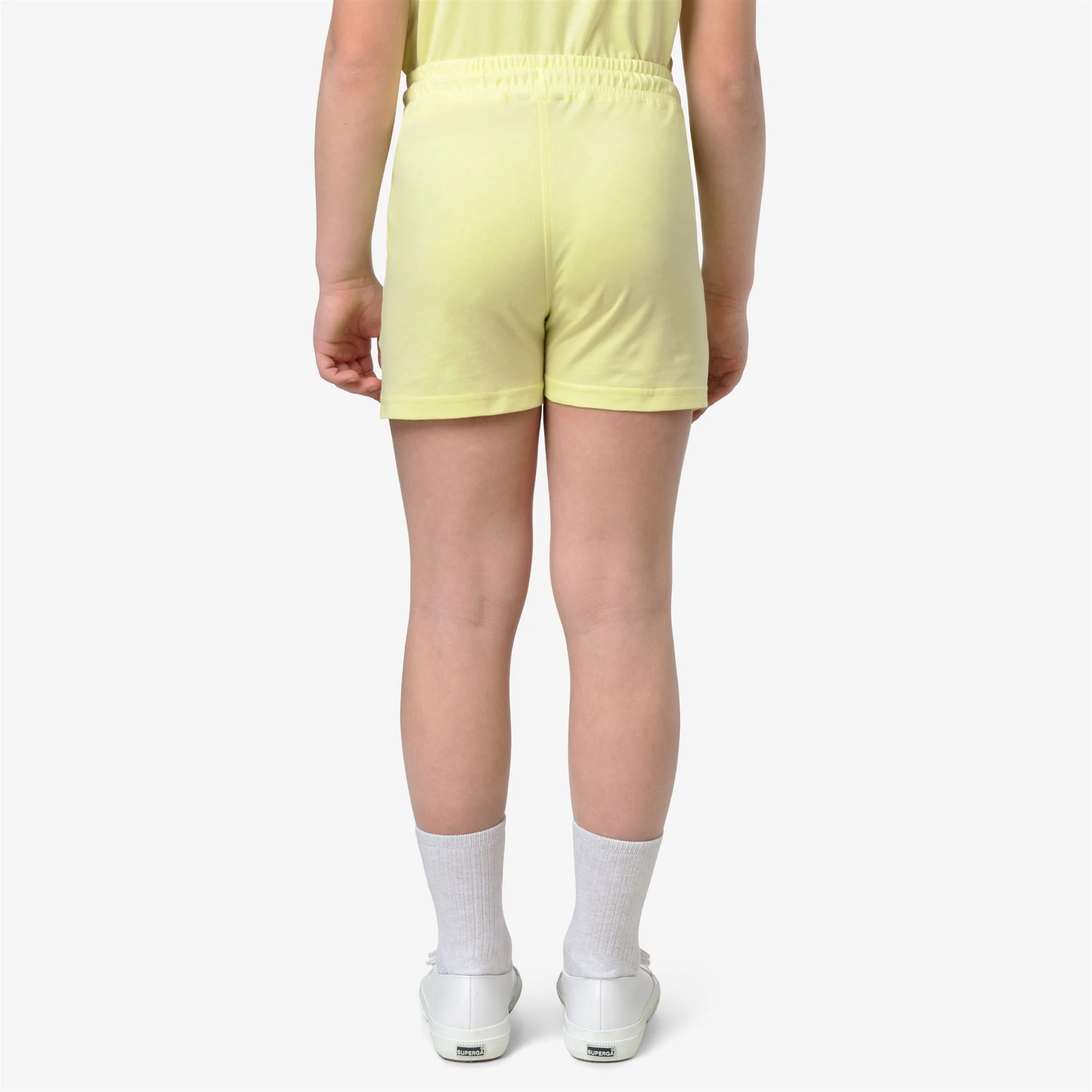 P. VIKETTE JERSEY - Shorts - Sport Shorts - Girl - YELLOW LIME
