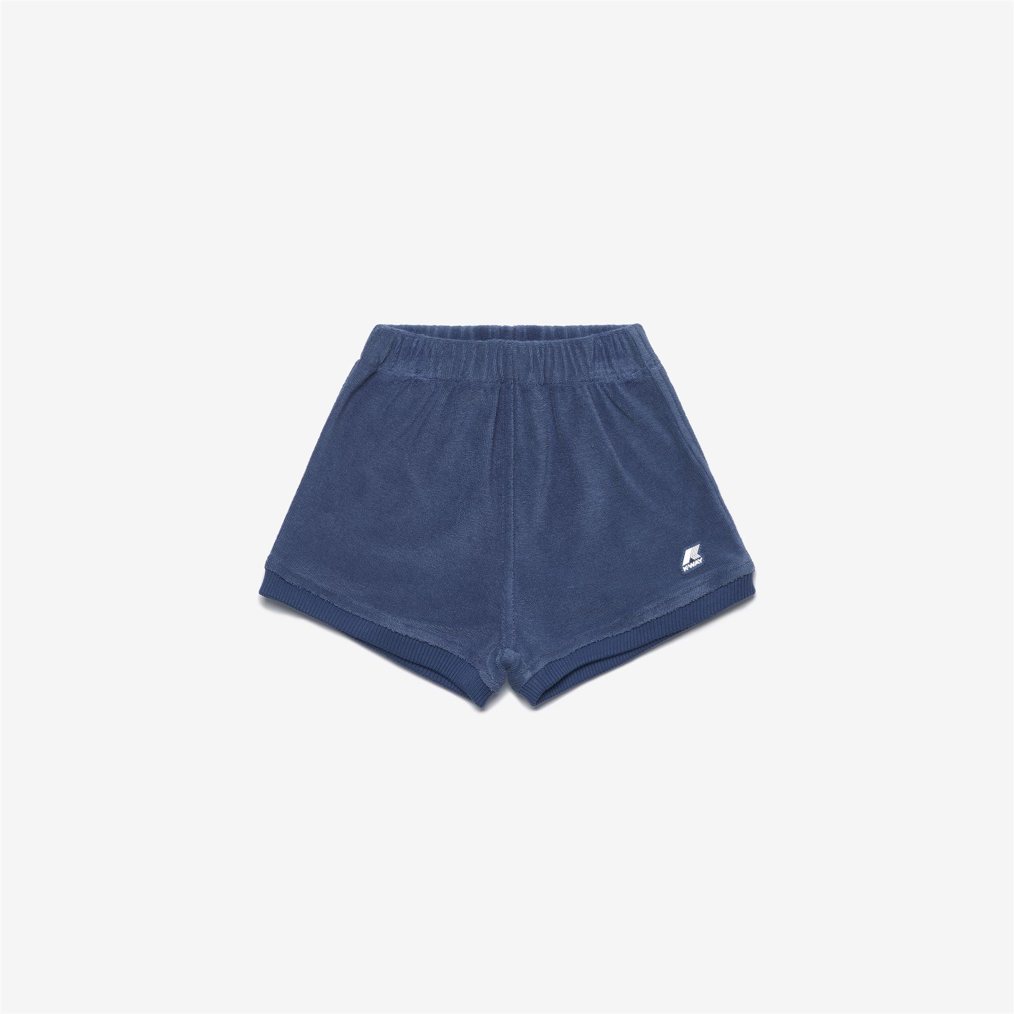 E. NOISETTE SPONGE - Shorts - Sport Shorts - Kid unisex - BLUE FIORD