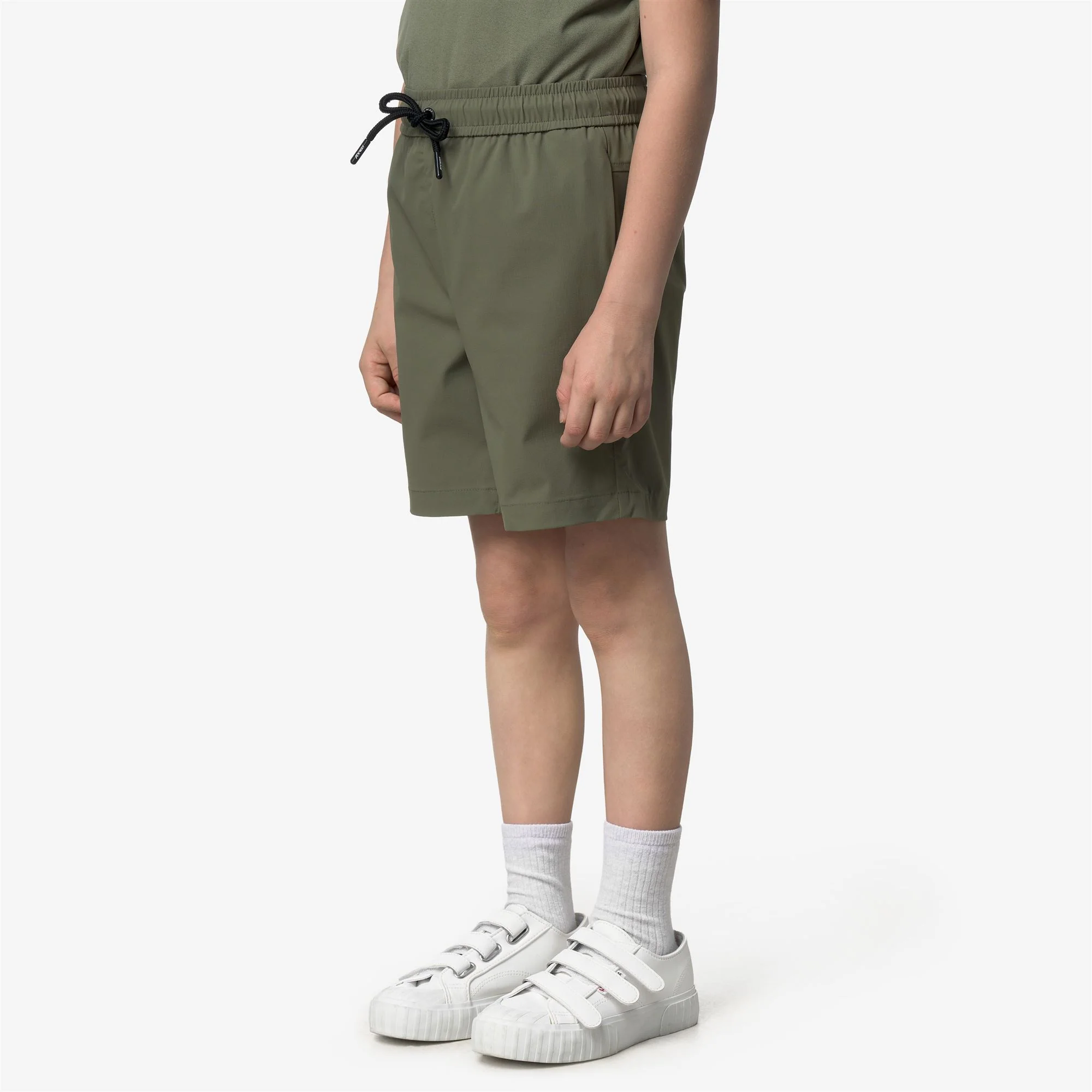 P. NESILIER TRAVEL - Shorts - Sport Shorts - Kid unisex - GREEN LICHEN - Image 5