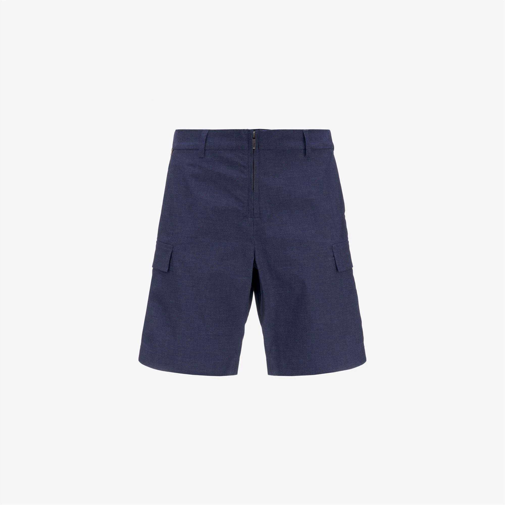 BASTYEL SOFT DENIM - Shorts - Cargo - Man - BLUE DEEP COBALT - Image 3