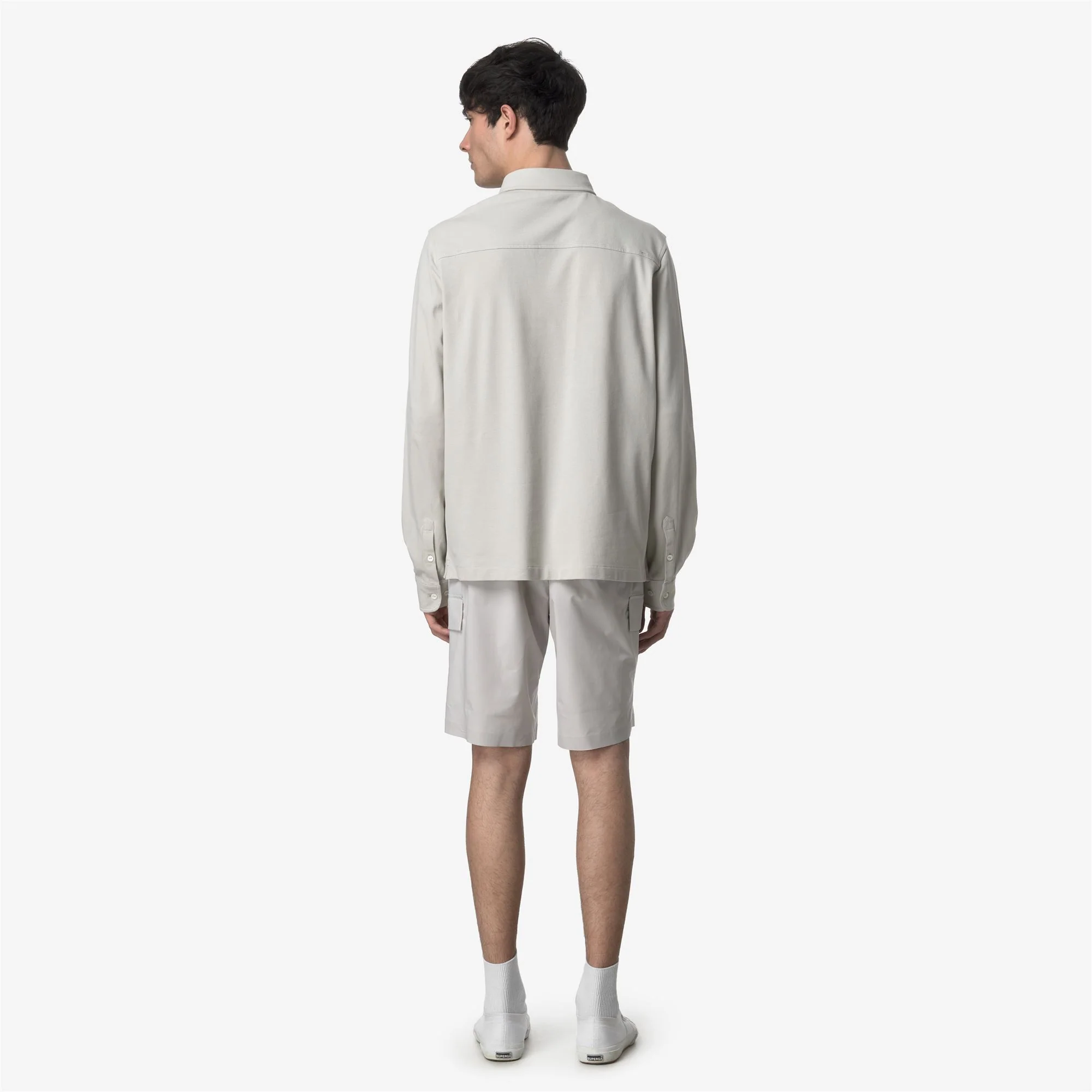 BASTYEL TECH PL - Shorts - Cargo - Man - BEIGE LT