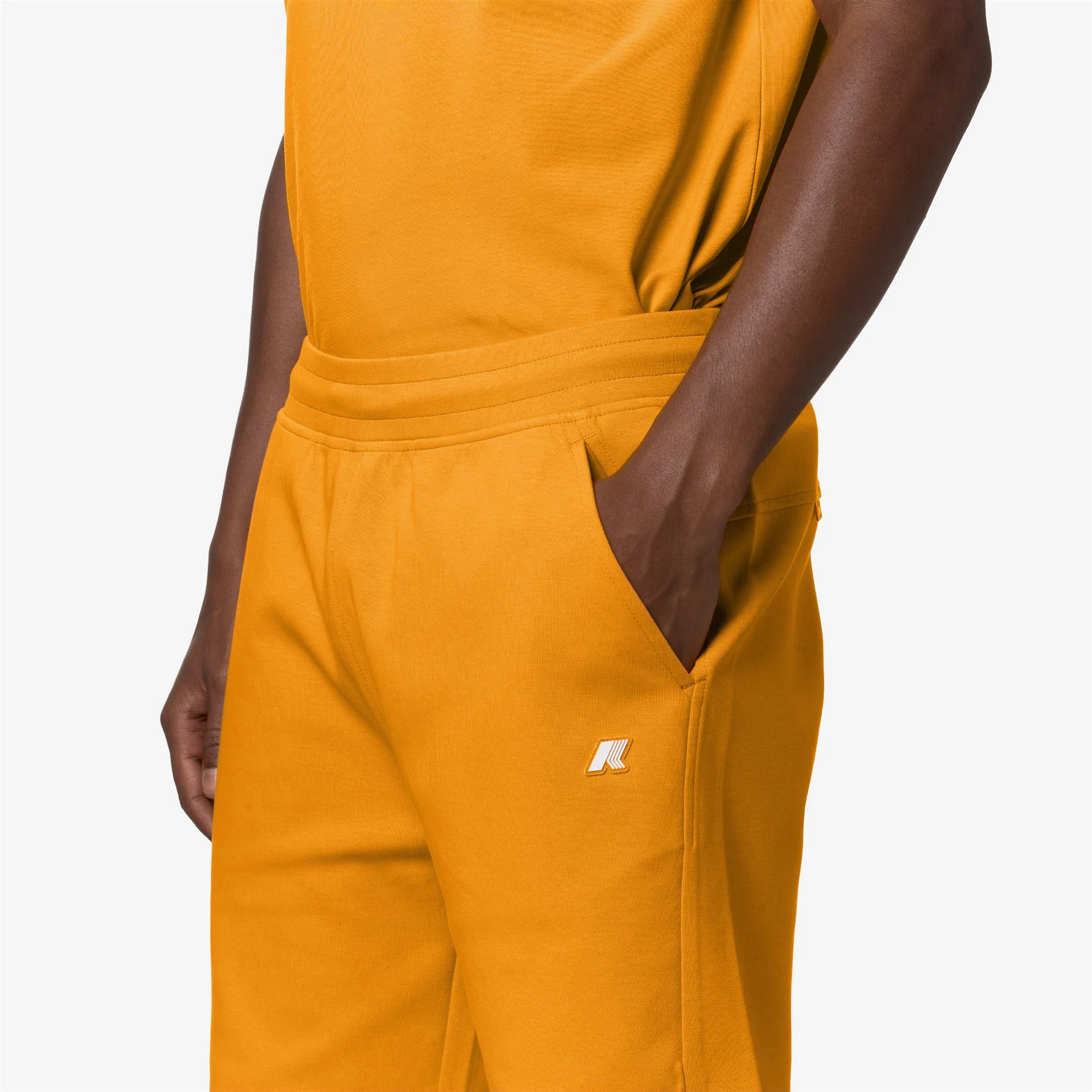 KENY INTERLOCK - Shorts - Sport Shorts - Man - ORANGE MD - Image 2