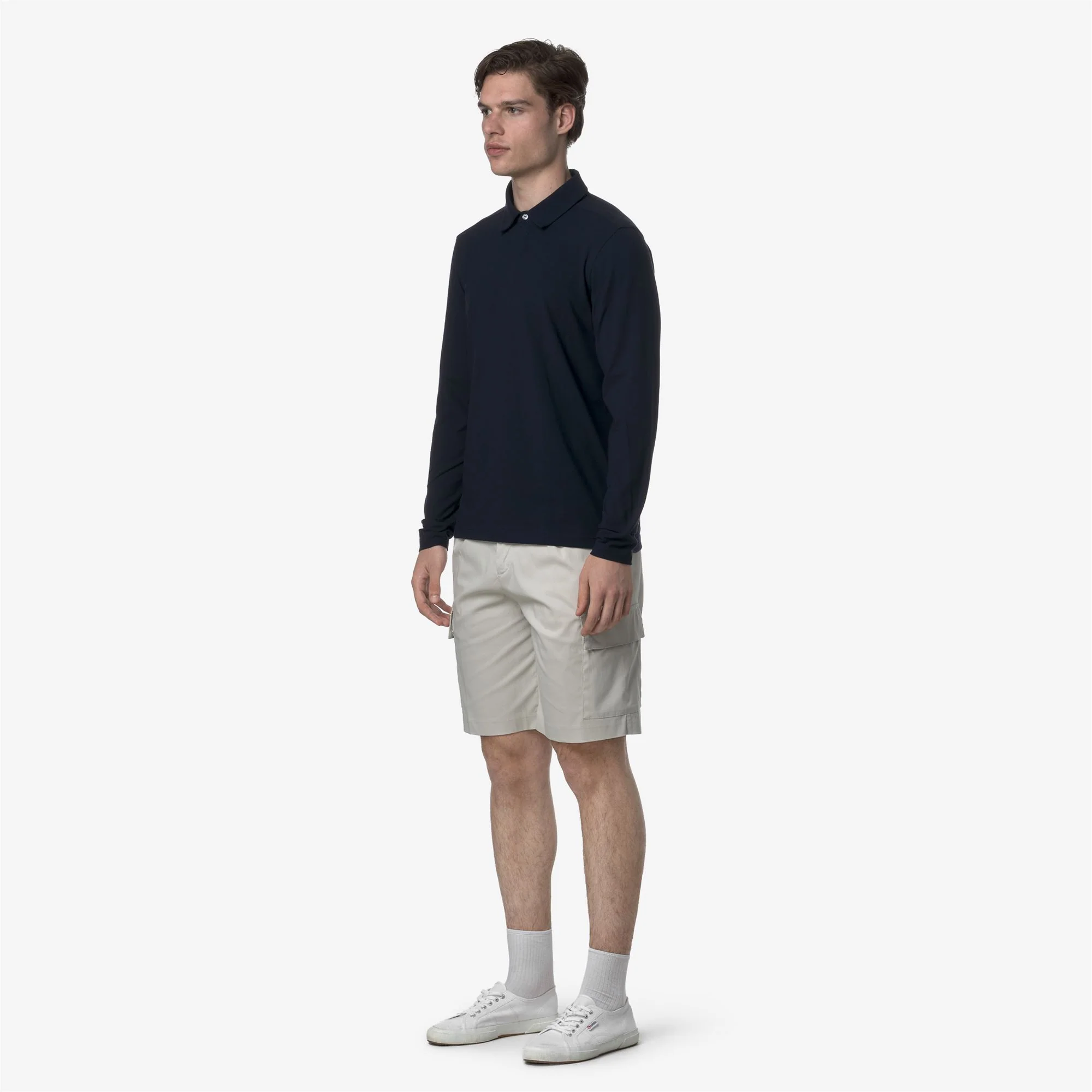 SERJE TWILL TECH - Shorts - Cargo - Man - BEIGE LT - Image 2