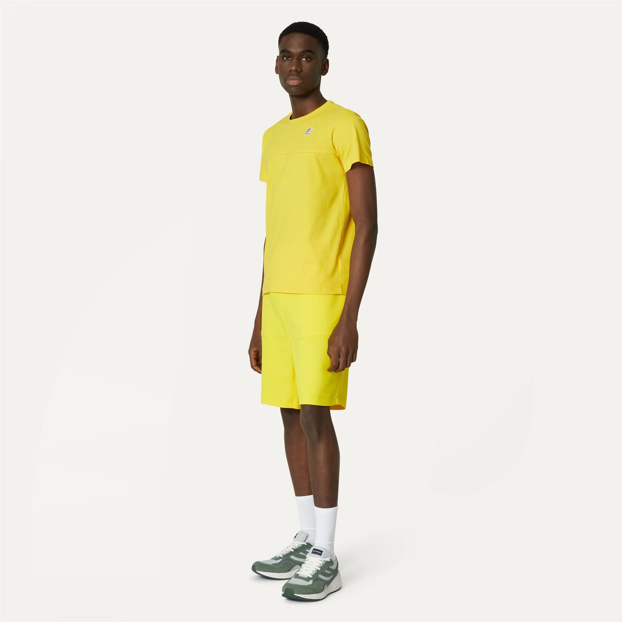 THEOTIME LIGHT SPACER - Shorts - Sport Shorts - Man - YELLOW SUNSTRUCK - Image 4