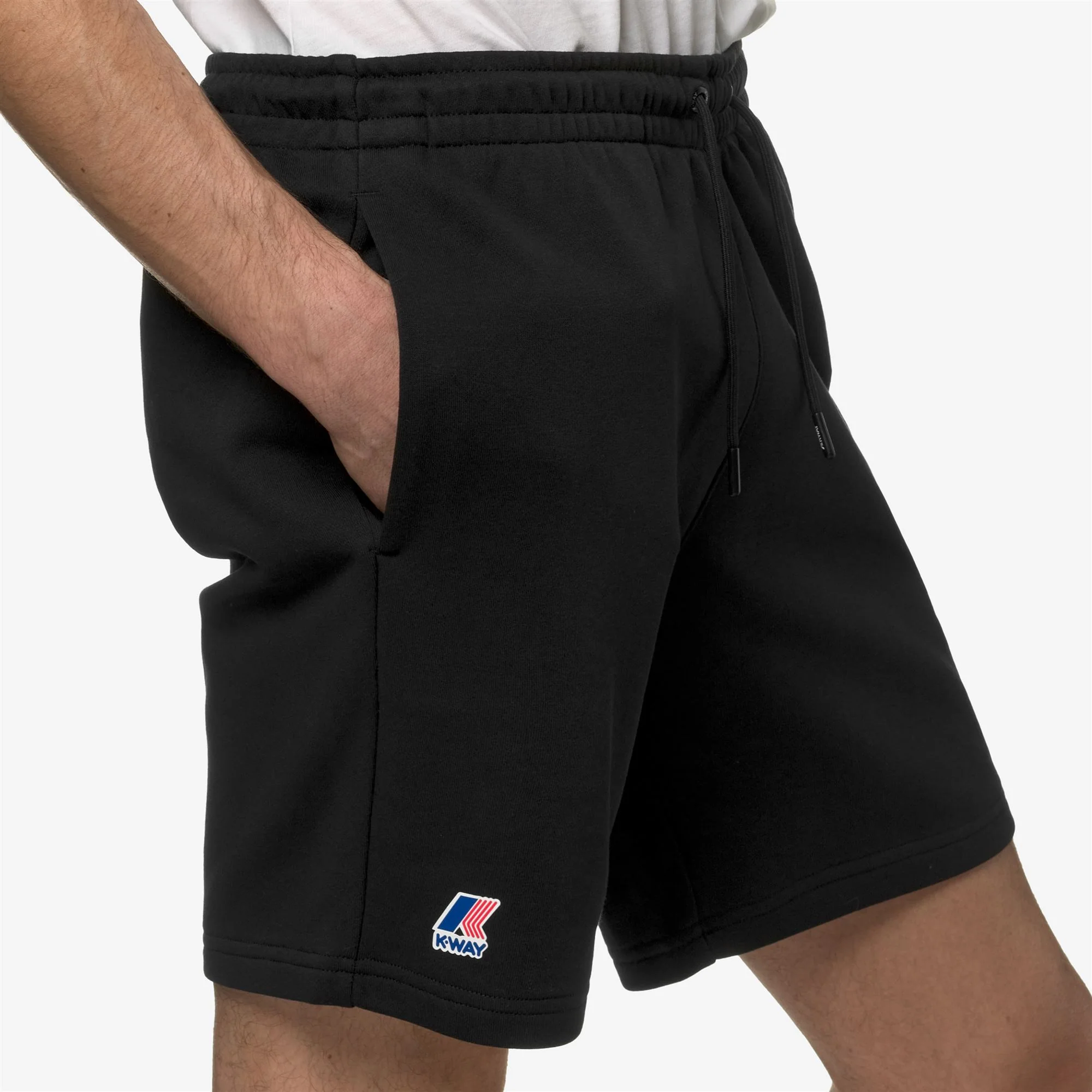 LE VRAI DORIAN POLY COTTON - Shorts - Sport Shorts - Unisex - BLACK PURE - Image 2