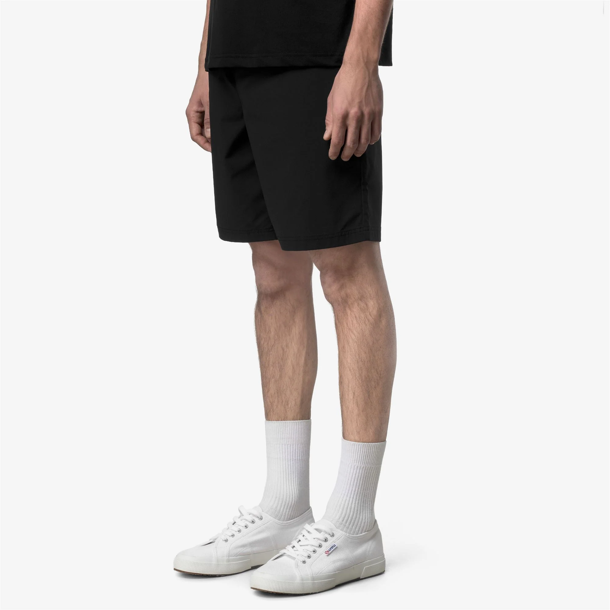 NESILIER TRAVEL - Shorts - Sport Shorts - Unisex - BLACK PURE - Image 2