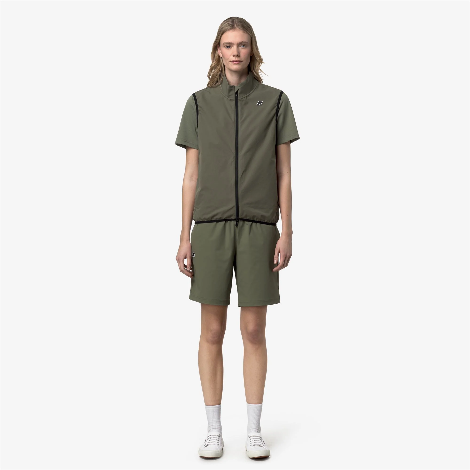 NESILIER TRAVEL - Shorts - Sport Shorts - Unisex - GREEN LICHEN - Image 4