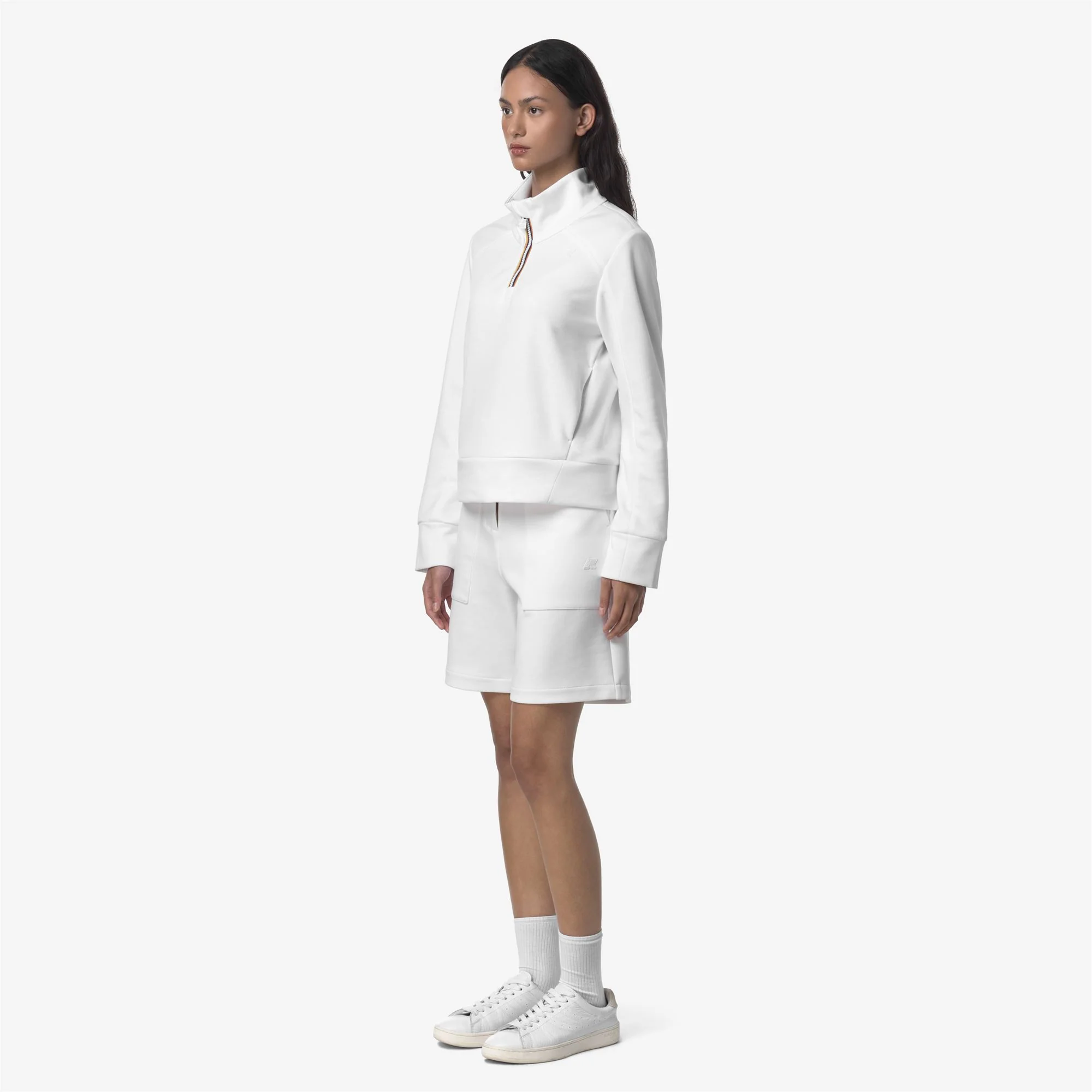 JELENE LIGHT SPACER - Shorts - FATIGUE - Woman - WHITE - Image 3