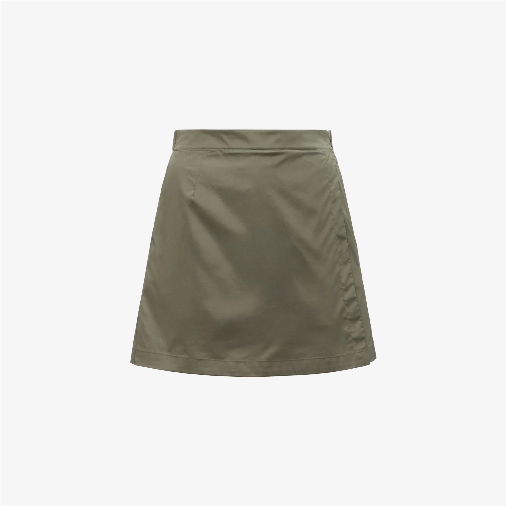 LAMANDIE SHINY COTTON - Shorts - Sport Shorts - Woman - GREEN LICHEN