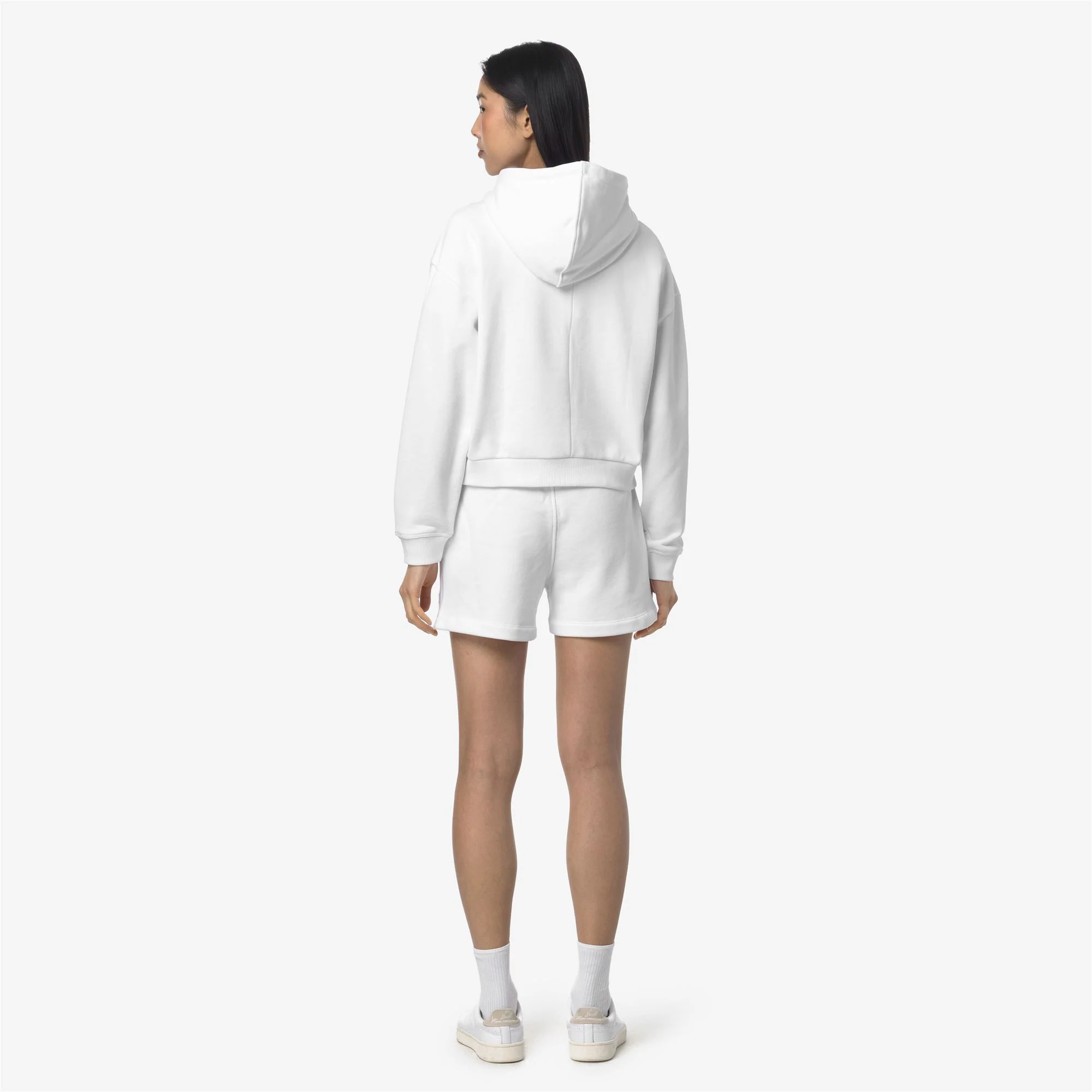 RIKA FRENCH TERRY - Shorts - Sport Shorts - Woman - WHITE - Image 5