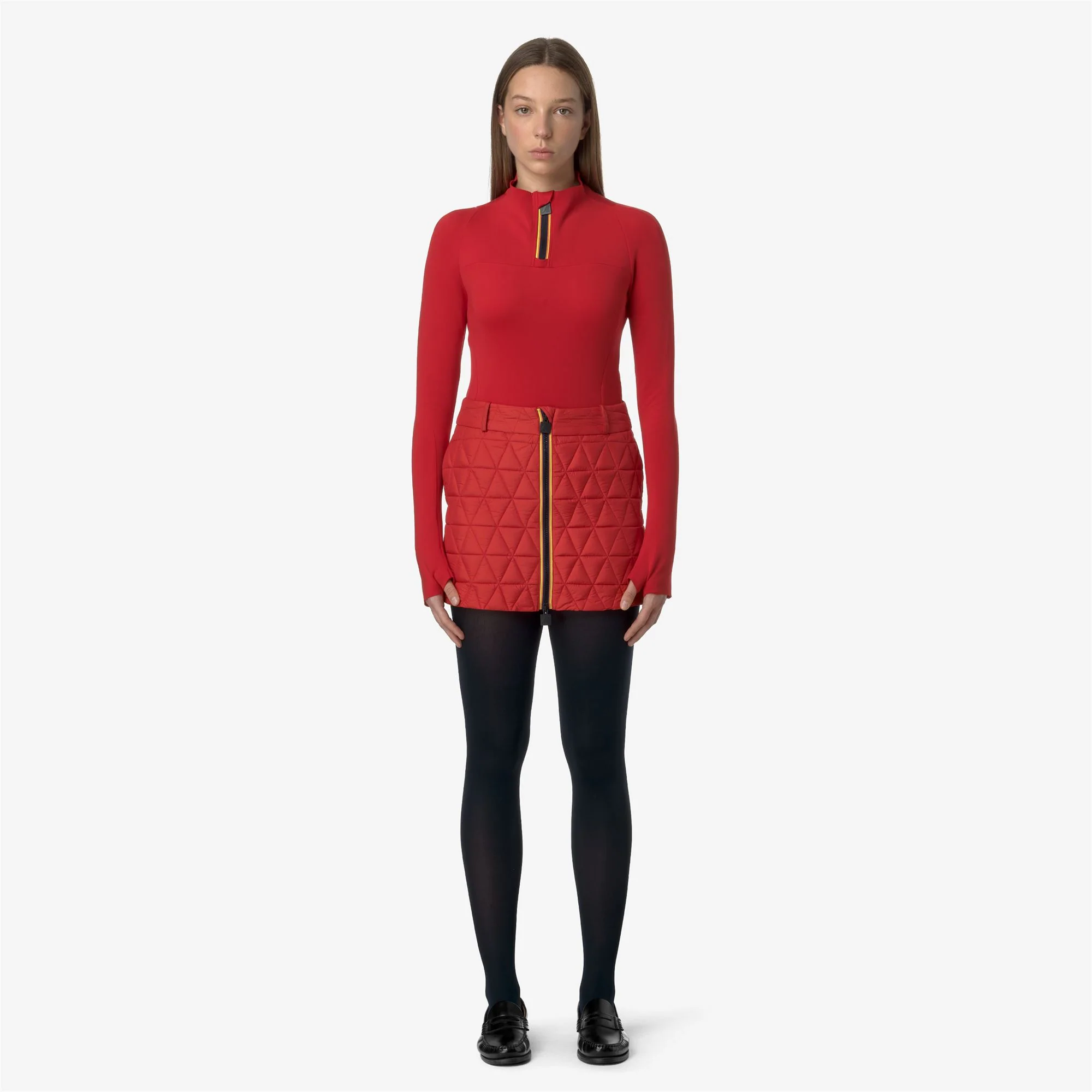 MINIKI TECH THERMO LIGHT - Skirts - Short - Woman - RED DK