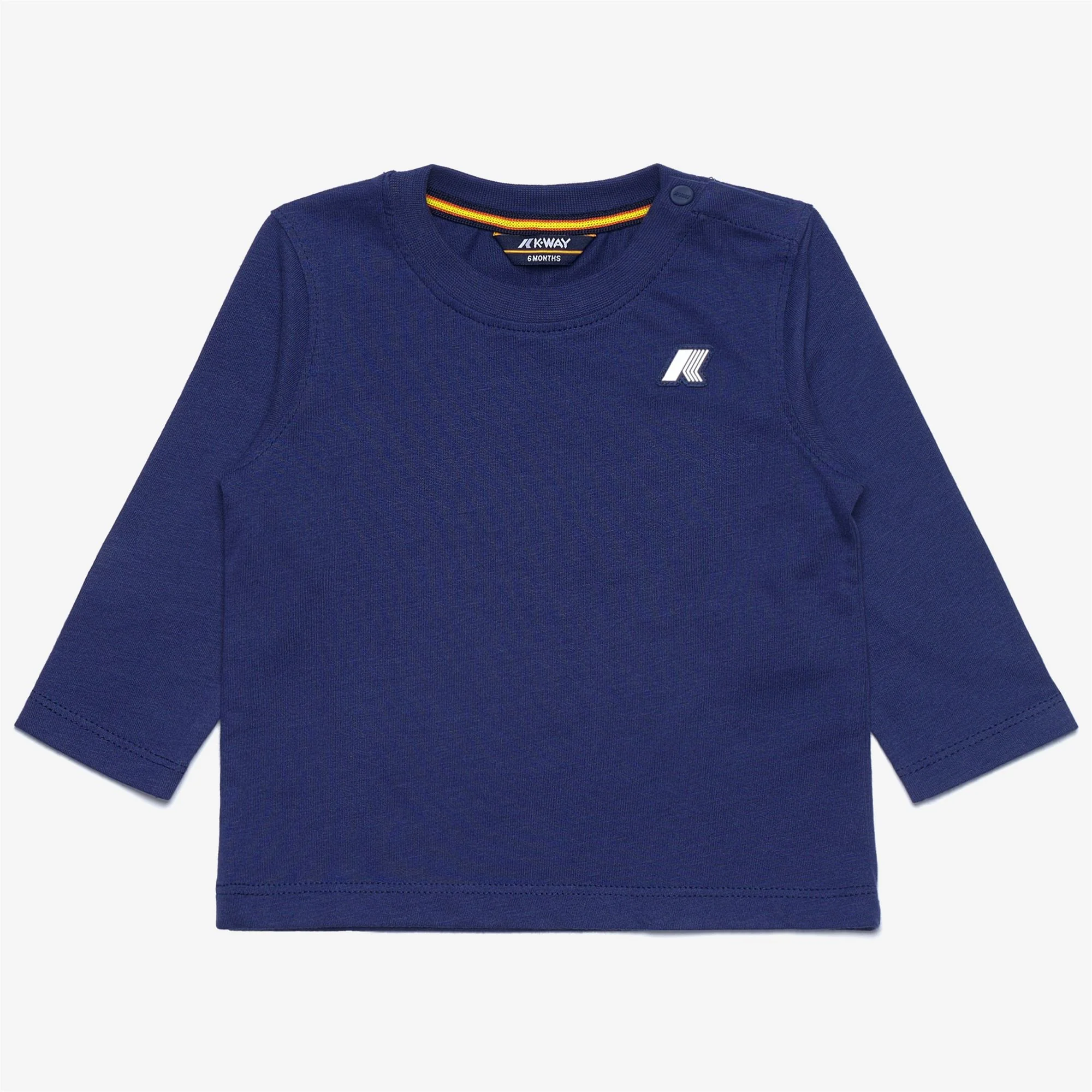 E. ELMETTE JERSEY PEACH - T-ShirtsTop - T-Shirt - Kid unisex - BLUE DEEP COBALT