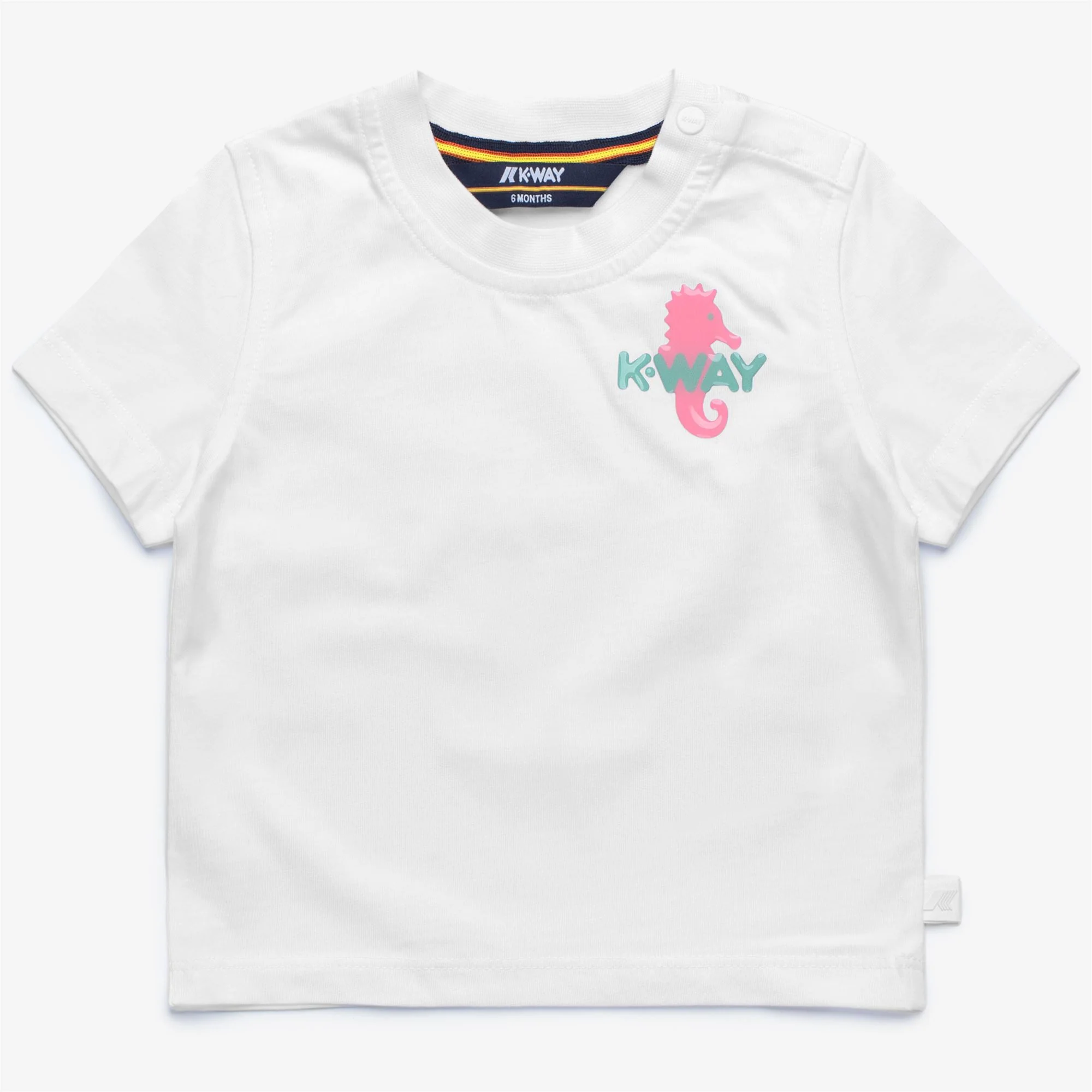 E. PETE HIPPOCAMPUS JERSEY - T-ShirtsTop - T-Shirt - Kid unisex - WHITE