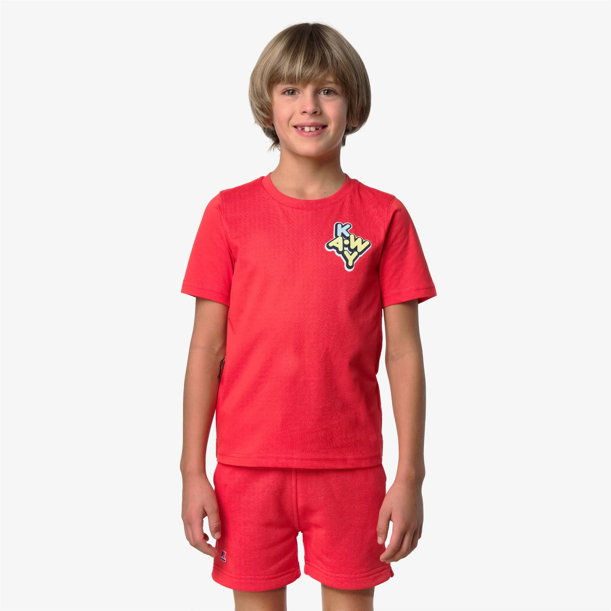 P. LEONIDE SCATTERED LETTERING - T-ShirtsTop - T-Shirt - Kid unisex - RED POPPY - Image 6