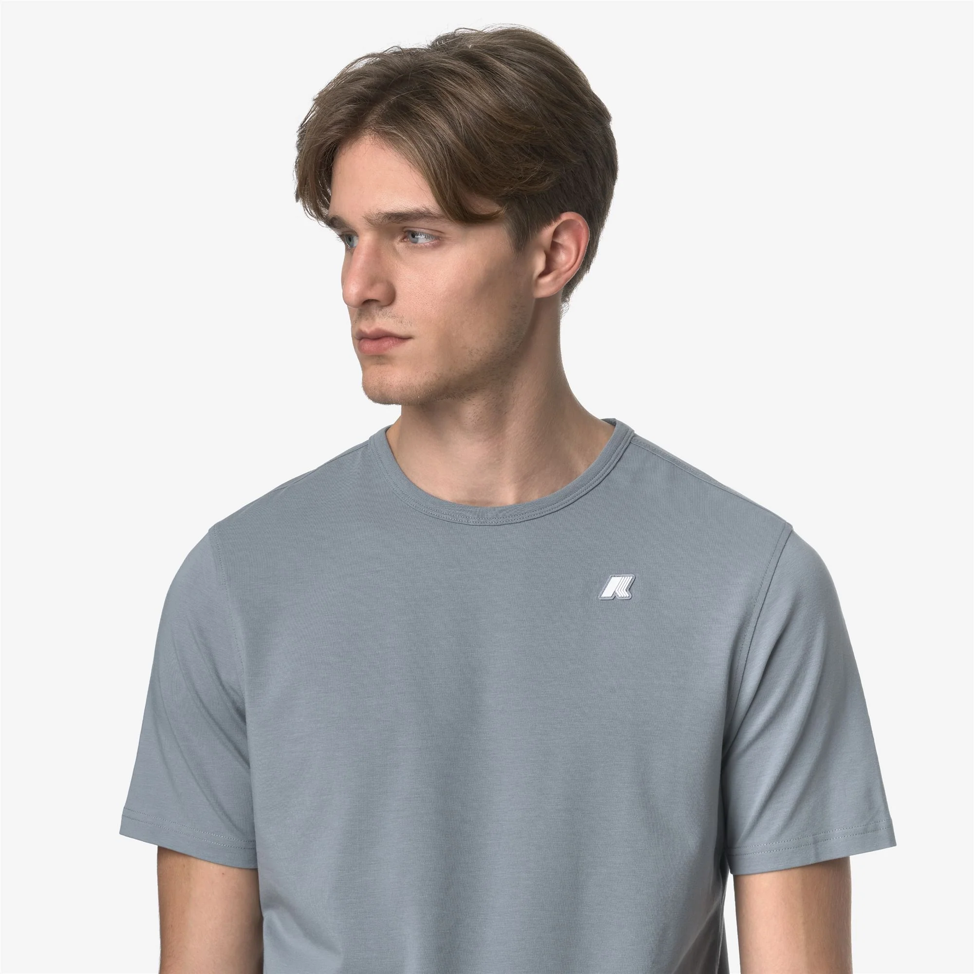 ADAME LIGHT STRETCH JERSEY - T-ShirtsTop - T-Shirt - Man - GREY MD - Image 4
