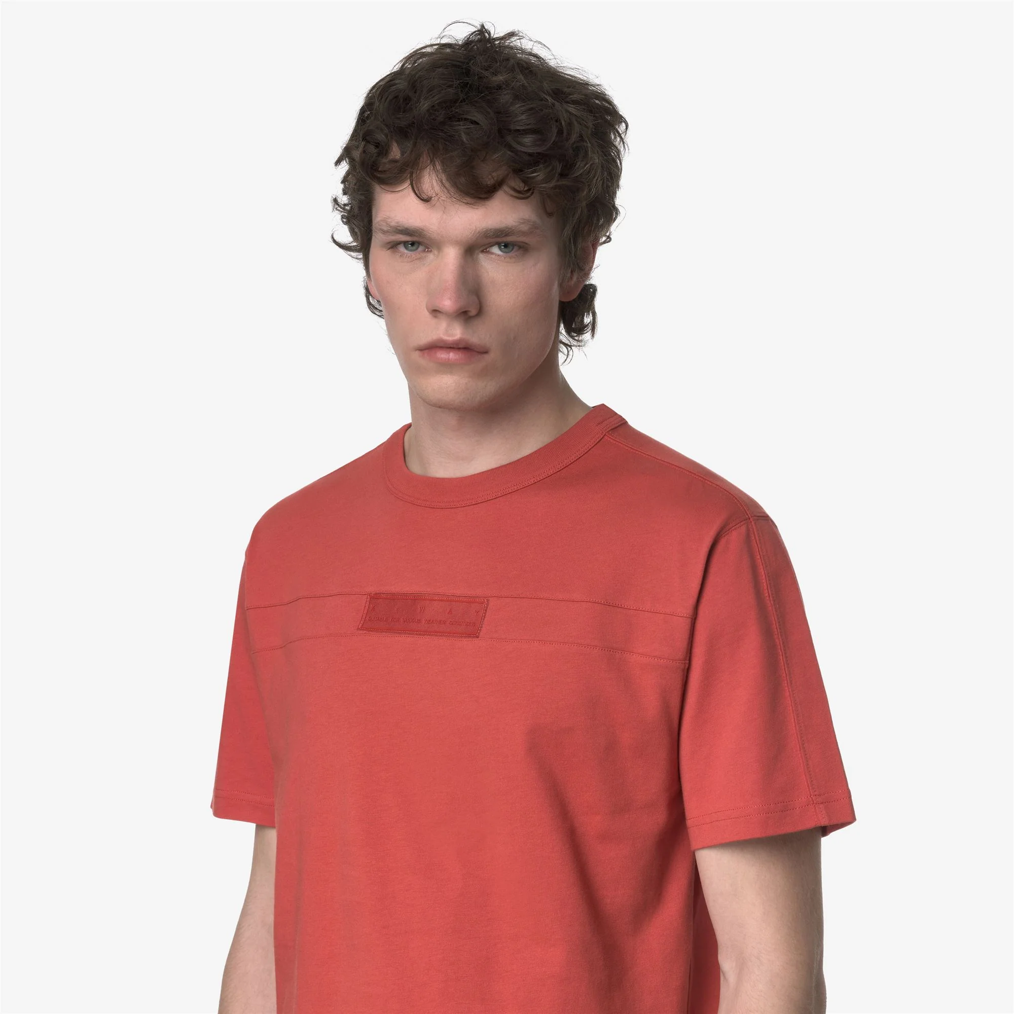 FANTOME REVERSIBLE LABEL - T-ShirtsTop - T-Shirt - Man - RED JASPER - Image 4