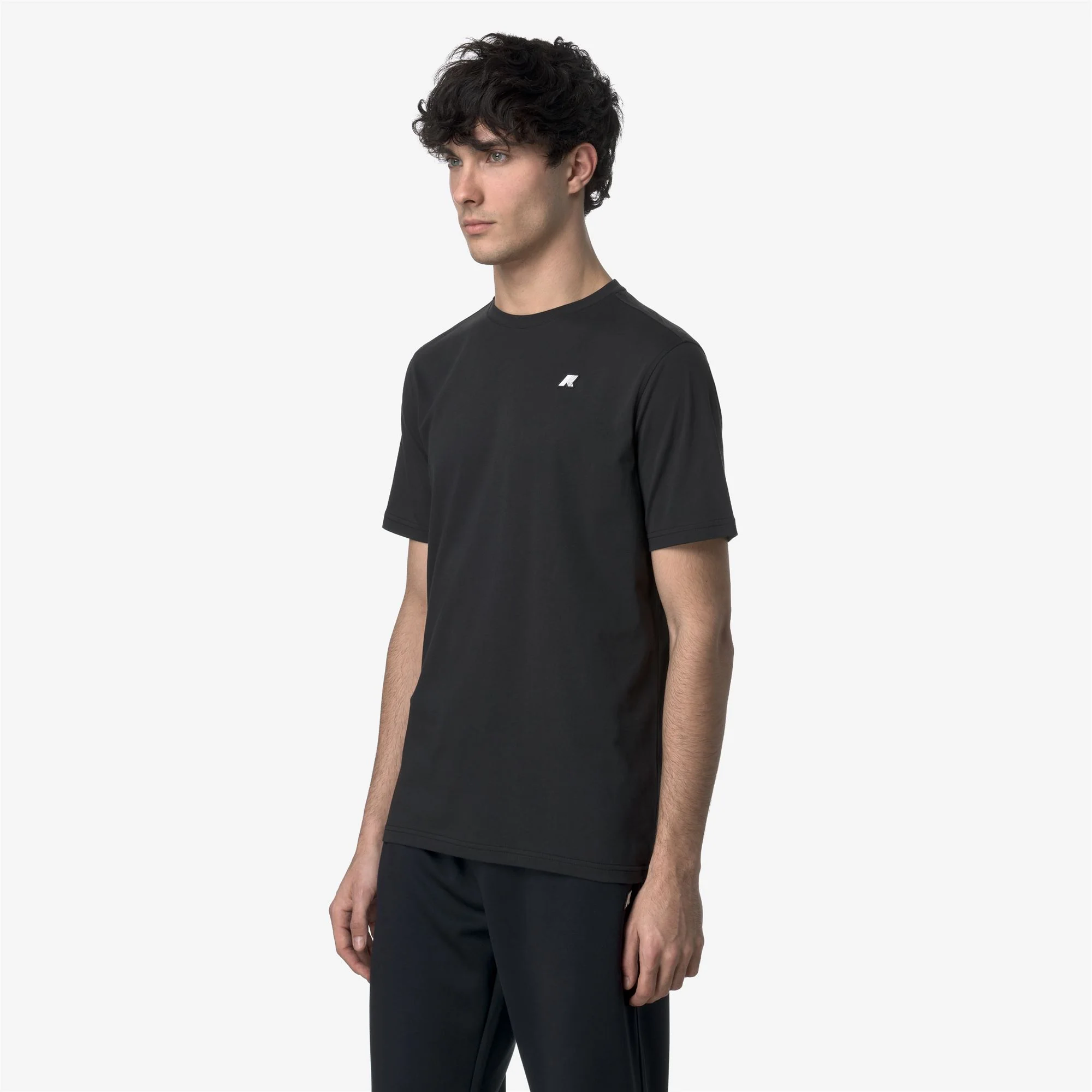 ODOM JERSEY SLIM - T-ShirtsTop - T-Shirt - Man - BLACK PURE - Image 2