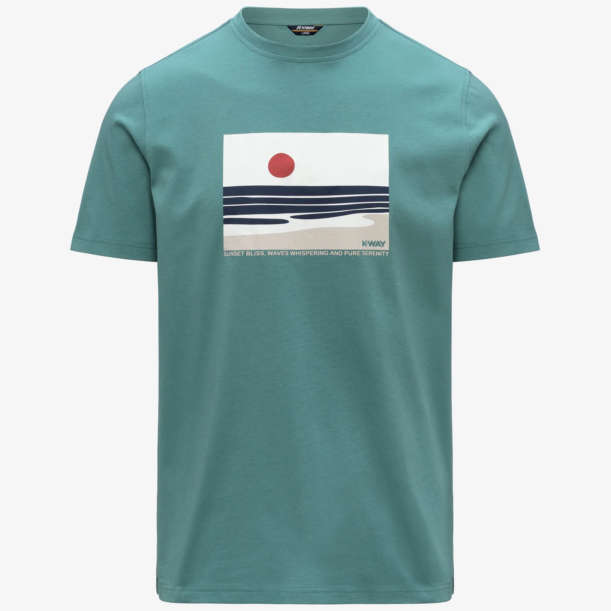 ODOM JERSEY SUNSET - T-ShirtsTop - T-Shirt - Man - GREEN MINE