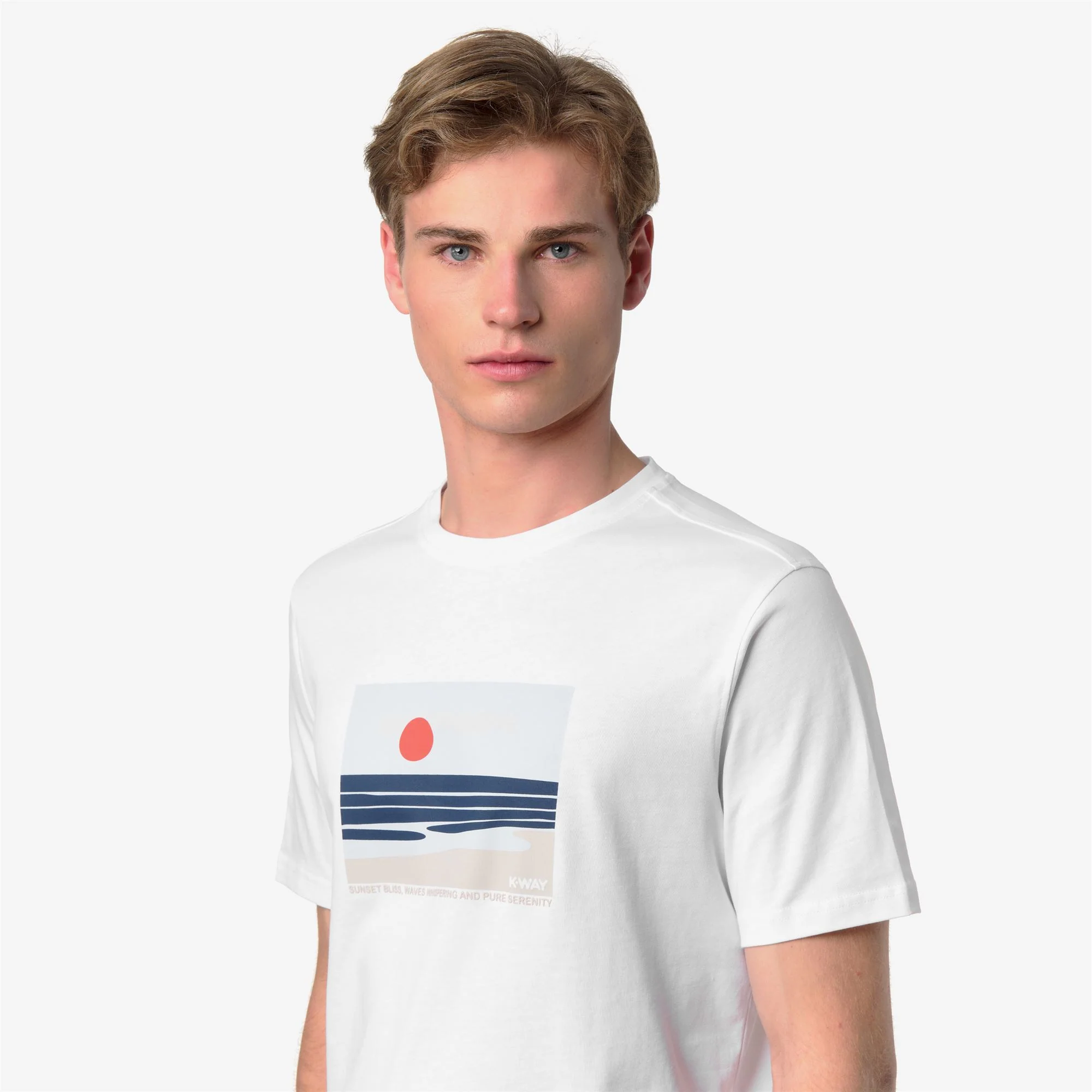 ODOM JERSEY SUNSET - T-ShirtsTop - T-Shirt - Man - WHITE
