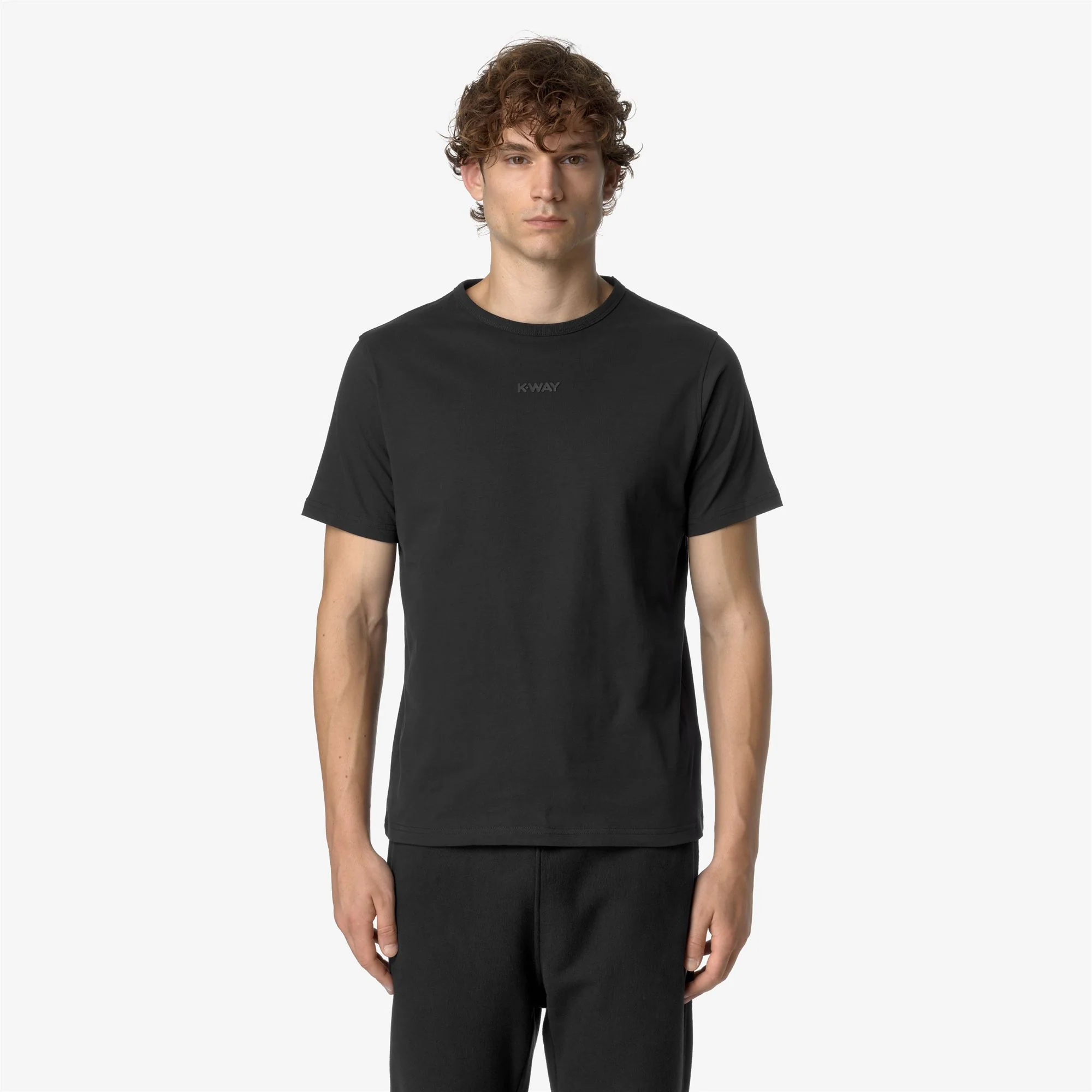ODOM JS PEACH LETTERING - T-ShirtsTop - T-Shirt - Man - BLACK PURE - Image 5