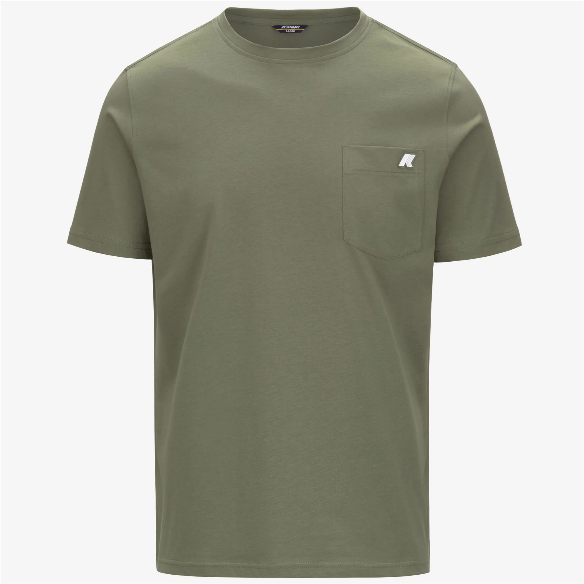 SIGUR JERSEY SLIM - T-ShirtsTop - T-Shirt - Man - GREEN LICHEN - Image 3