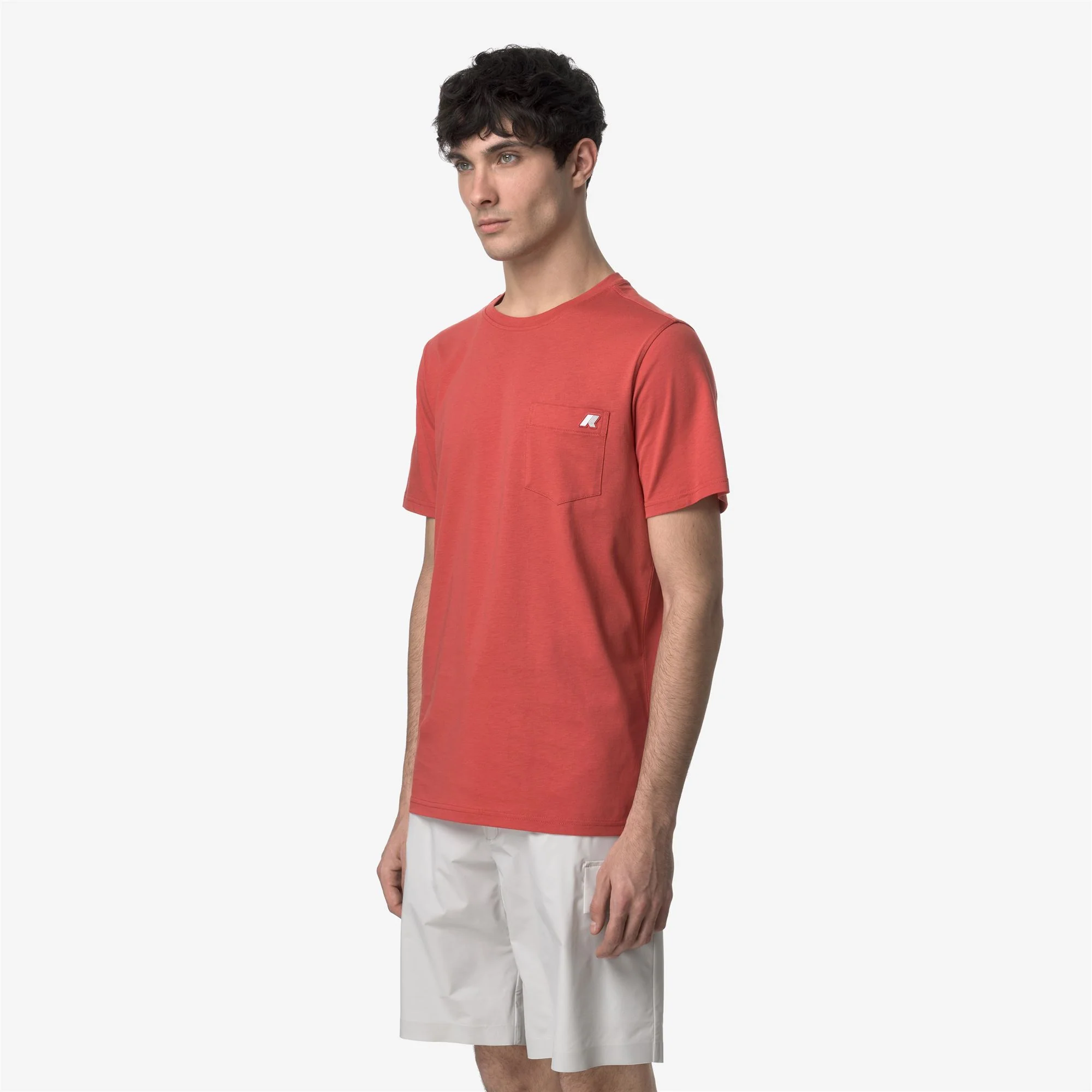 SIGUR JERSEY SLIM - T-ShirtsTop - T-Shirt - Man - RED JASPER