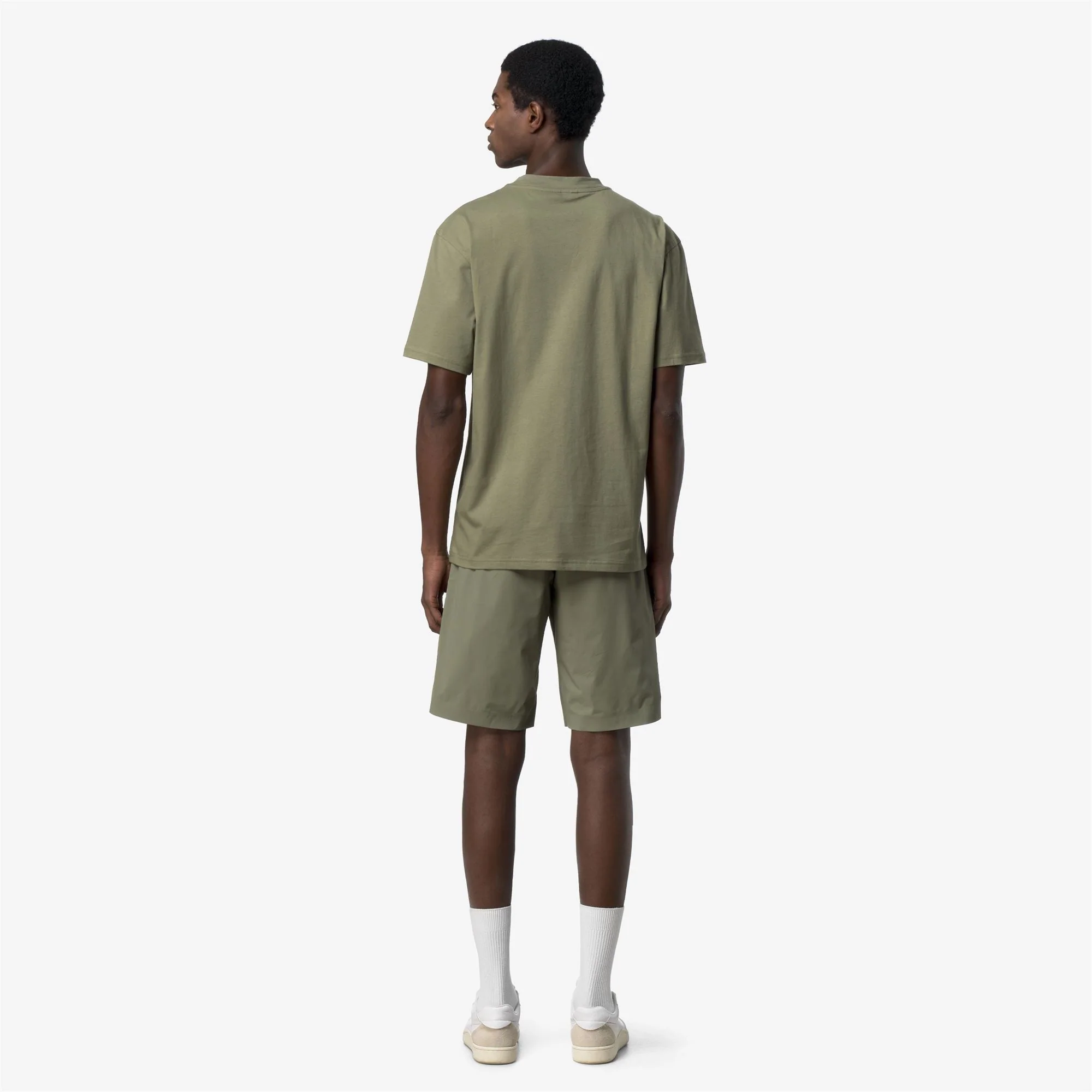SOLO JERSEY TRIANGLE - T-ShirtsTop - T-Shirt - Man - GREEN LICHEN - Image 2
