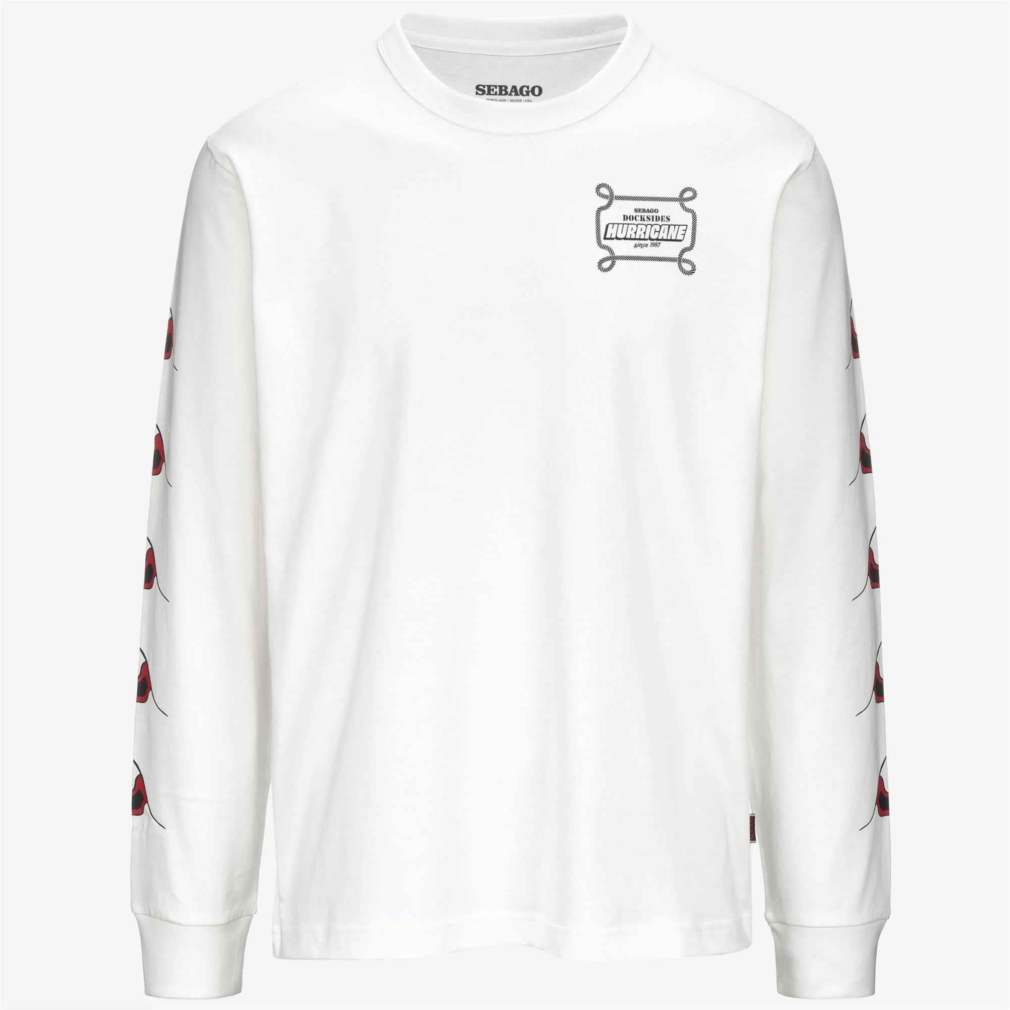 ROXBURY HURRICANE - T-ShirtsTop - T-Shirt - Unisex - WHITE NATURAL