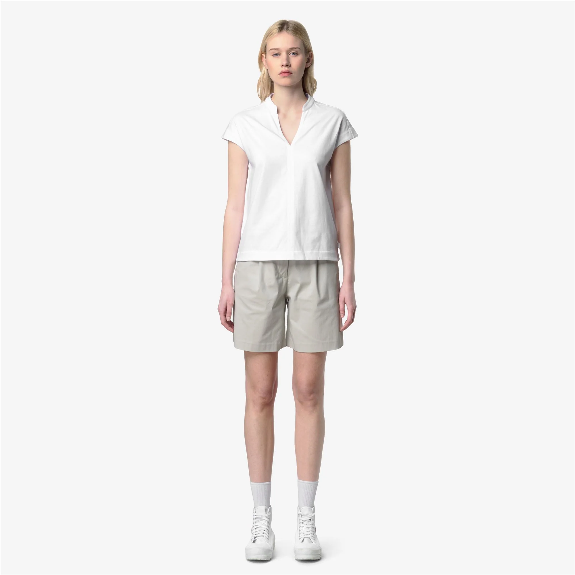 ISELE JERSEY - T-ShirtsTop - T-Shirt - Woman - WHITE