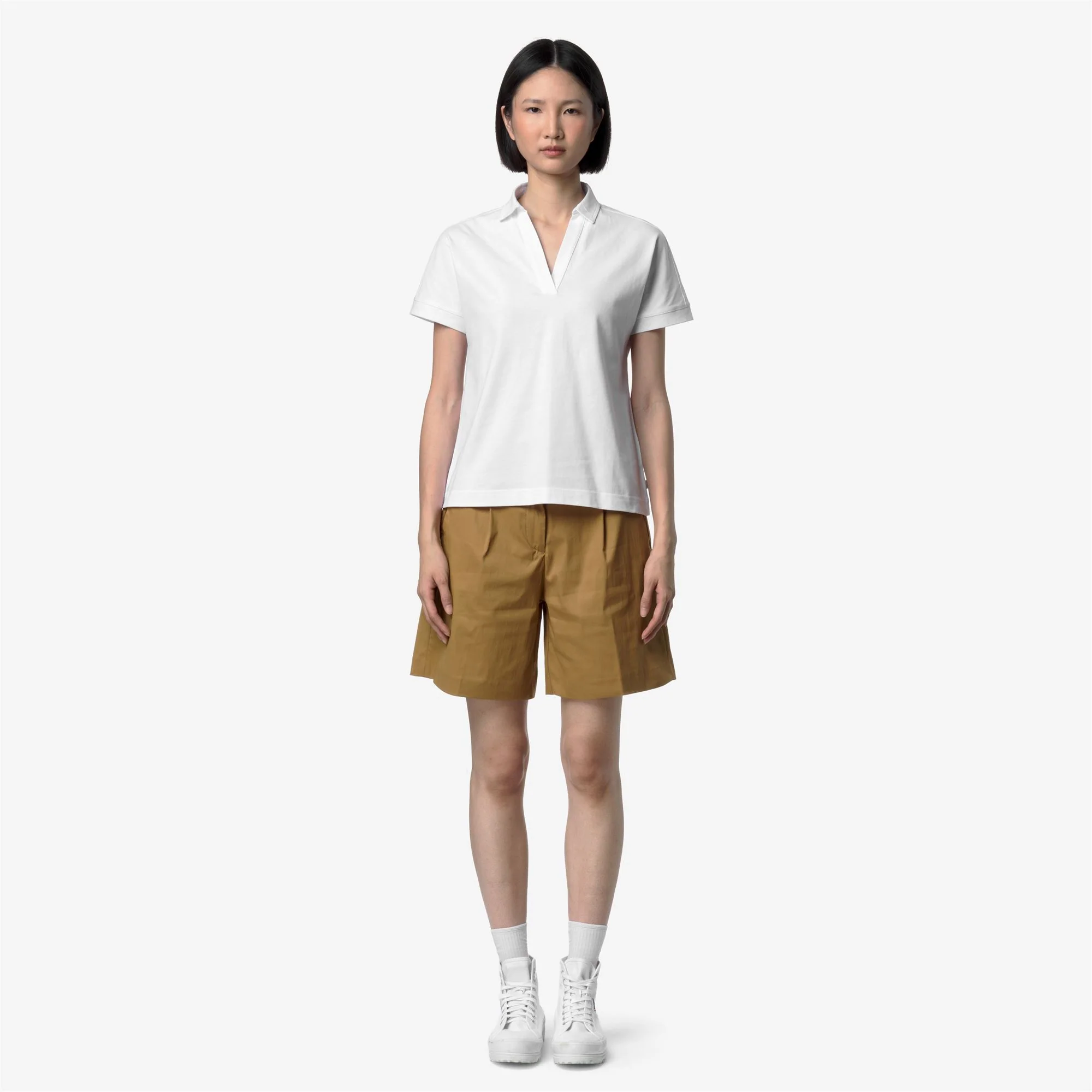 ISELIE JERSEY - T-ShirtsTop - T-Shirt - Woman - WHITE