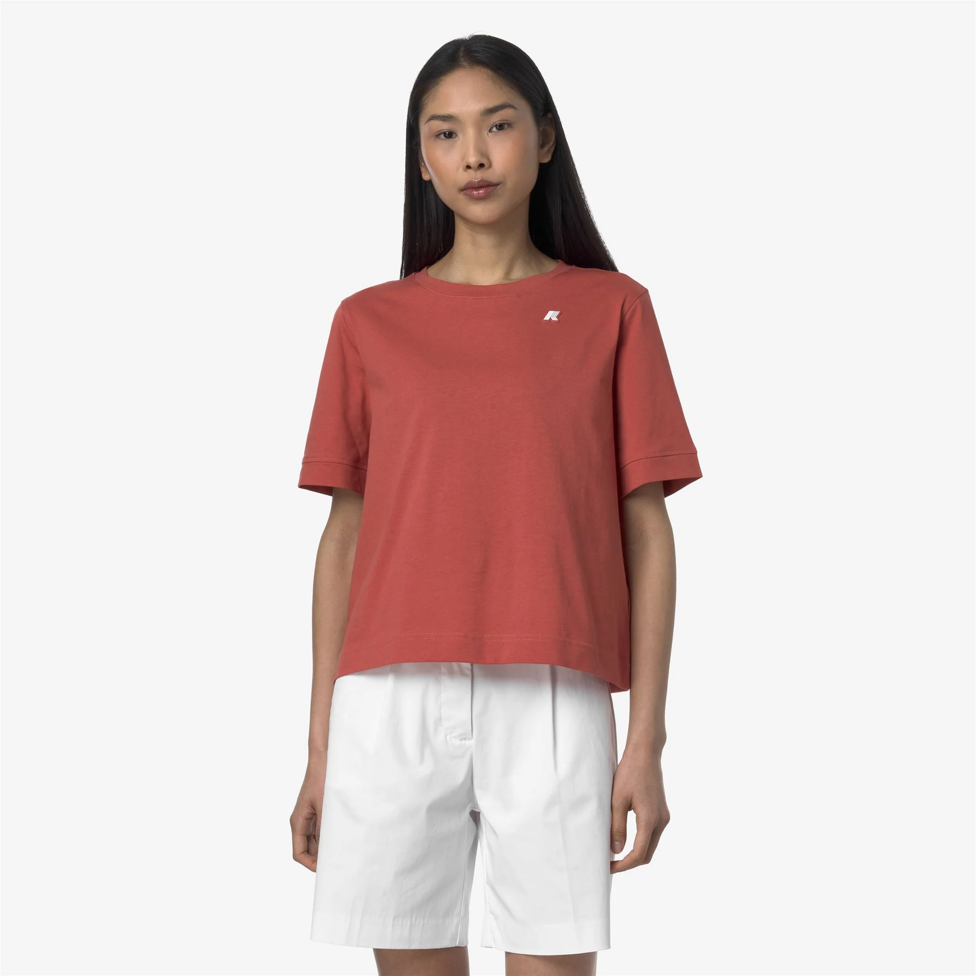 SELUNE JERSEY - T-ShirtsTop - T-Shirt - Woman - RED JASPER - Image 2